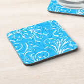 Dessous de verre décoratifs bleus (Côté gauche)