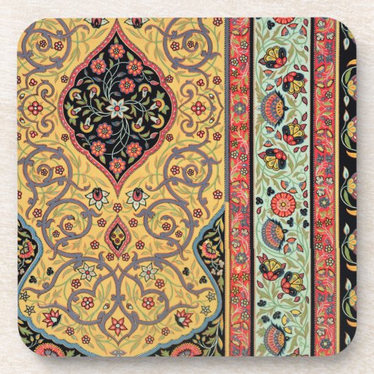 Dessous-de-verre Décoration persane, plat XXV 'd'Orn polychrome (Devant)