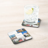 Dessous-de-verre Découvrir Biélorussie Collage Architecture Dessous (Côté Droit)