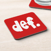 Dessous-de-verre déf. (Côté gauche)