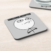 Dessous-de-verre Défi admis (Côté gauche)