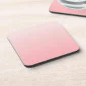 Dessous-de-verre dégradé rose doux (Côté gauche)