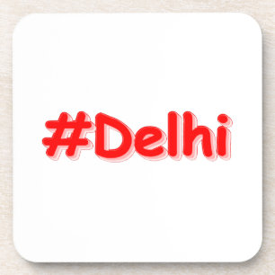 Dessous-de-verre "#Delhi" Joli Design. Commandez dès maintenant 