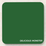 Dessous-de-verre Delicious Monster green color name<br><div class="desc">Delicious Monster green color name</div>