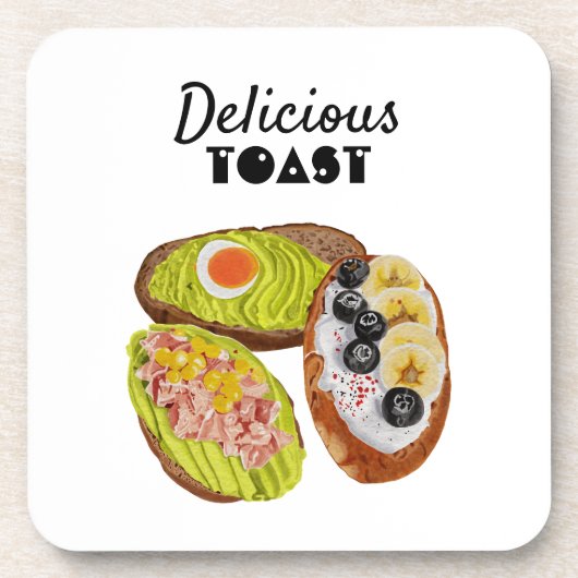 Dessous-de-verre Delicious Toast (Devant)