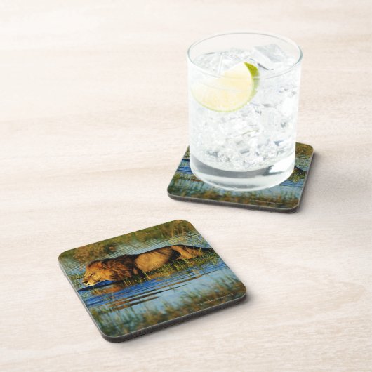 Dessous-de-verre Delta d'Okavango, Botswana 3 (Côté Droit)