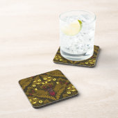 Dessous-de-verre Dendroctones et fougères (Côté Droit)