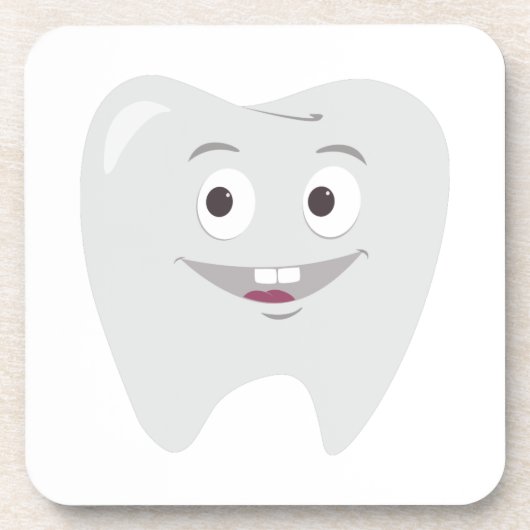 Dessous-de-verre Dent heureuse (Devant)
