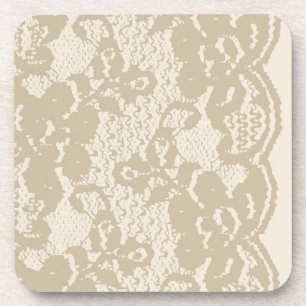 Dessous-de-verre Dentelle beige
