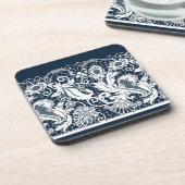 Dessous-de-verre Dentelle blanche 2 (Côté gauche)