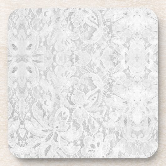 Dessous-de-verre Dentelle de blanc de Falln (Devant)