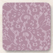 Dessous-de-verre Dentelle violette (Devant)