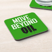 Dessous-de-verre Dépasser le pétrole (Côté gauche)