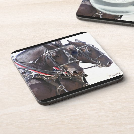 Dessous de verre d'équipe de Percheron (Côté gauche)