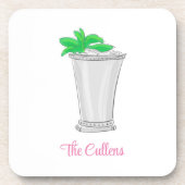 Dessous-de-verre Derby Mint Julep Personnalisé Prépa (Devant)