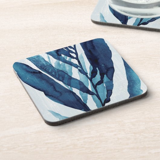 Dessous-de-verre Dérive bleue I (Côté gauche)