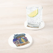 Dessous de verre des anciens combattants des béret (Côté)