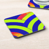 Dessous-de-verre des chevrons chic et design (Côté gauche)