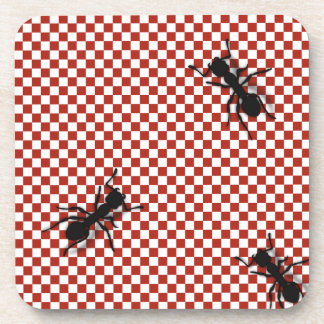 Dessous de verre des fourmis pique-nique
