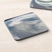 Dessous-de-verre Des Petits Satellites Orbitent Au-Dessus D'Une Par (Côté gauche)