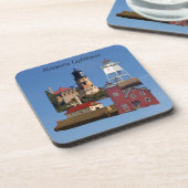 Dessous de verre des phares du Minnesota (Côté gauche)