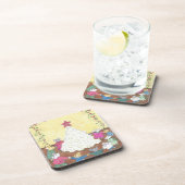 Dessous-de-verre Des souris autour d'un arbre de Noël au fromage (Côté Droit)