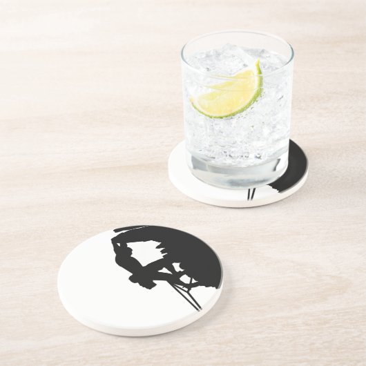 Dessous de verre d'escalade de roche (Côté)