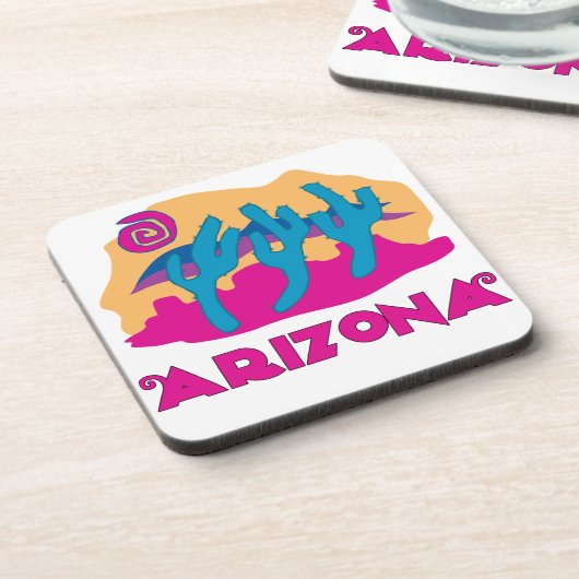 Dessous-de-verre Désert d'AZ (Côté gauche)