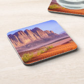 Dessous-de-verre Désert du Wadi Rum en Jordanie, Vacances (Côté gauche)