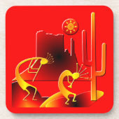 Dessous-de-verre Desert Kokopelli (Devant)