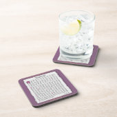 Dessous-de-verre Desiderata - Choses désirées (Côté Droit)