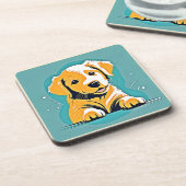 Dessous-de-verre Design d'art chic (Côté gauche)