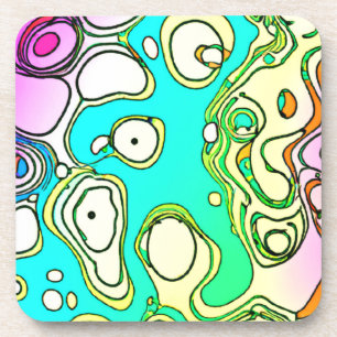 Dessous-de-verre Design d'art Motif moderne