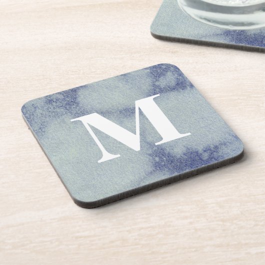 Dessous-de-verre Design Denim Washed #1 @ Emporio Moffa (Côté gauche)