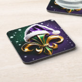 Dessous-de-verre Design Fleur De Lis (Côté gauche)
