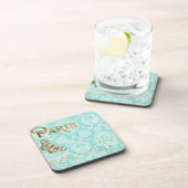 Dessous-de-verre Design Gold vintage Paris (Côté Droit)