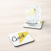 Dessous-de-verre Design graphique moderne, dynamique et audacieux d (Côté Droit)