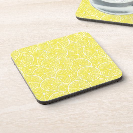 Dessous-de-verre Design motif de tranches de citron (Côté gauche)