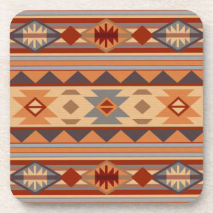 Dessous-de-verre Design Motif Sud-Ouest Tan