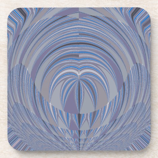 Dessous-de-verre Design sans couture du grand coeur (Devant)