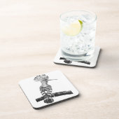 Dessous-de-verre Dessin à capot (Côté Droit)