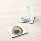 Dessous-de-verre Dessin Avocado de style vintage (Côté Droit)