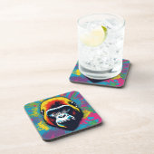 Dessous-de-verre Dessin de dessin de peinture Gorilla Pop (Côté Droit)