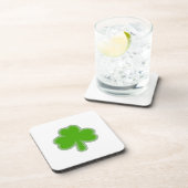 Dessous-de-verre Dessin Shamrock de Saint Patrick (Côté Droit)