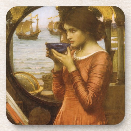 Dessous-de-verre Destiny par John William Waterhouse (Devant)