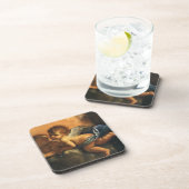 Dessous-de-verre Détail d'ange, Saints patrons de Modène par Guerci (Côté Droit)