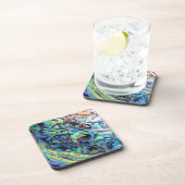 Dessous-de-verre Détail de la coquille de Paua (Côté Droit)