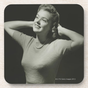 Dessous-de-verre Détente de femme