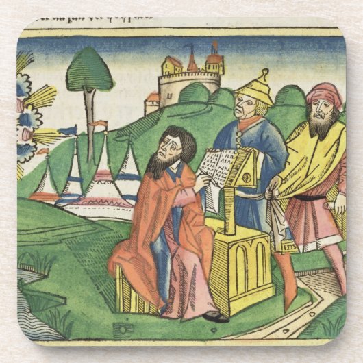 Dessous-de-verre Deuteronomy : Frontispice dans lequel Dieu fait le (Devant)