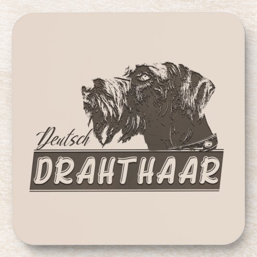 Dessous-de-verre Deutsch Drahthaar (Devant)